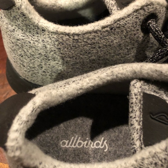 Allbirds men’s wool runners asst grey speckled - Picture 2 of 6